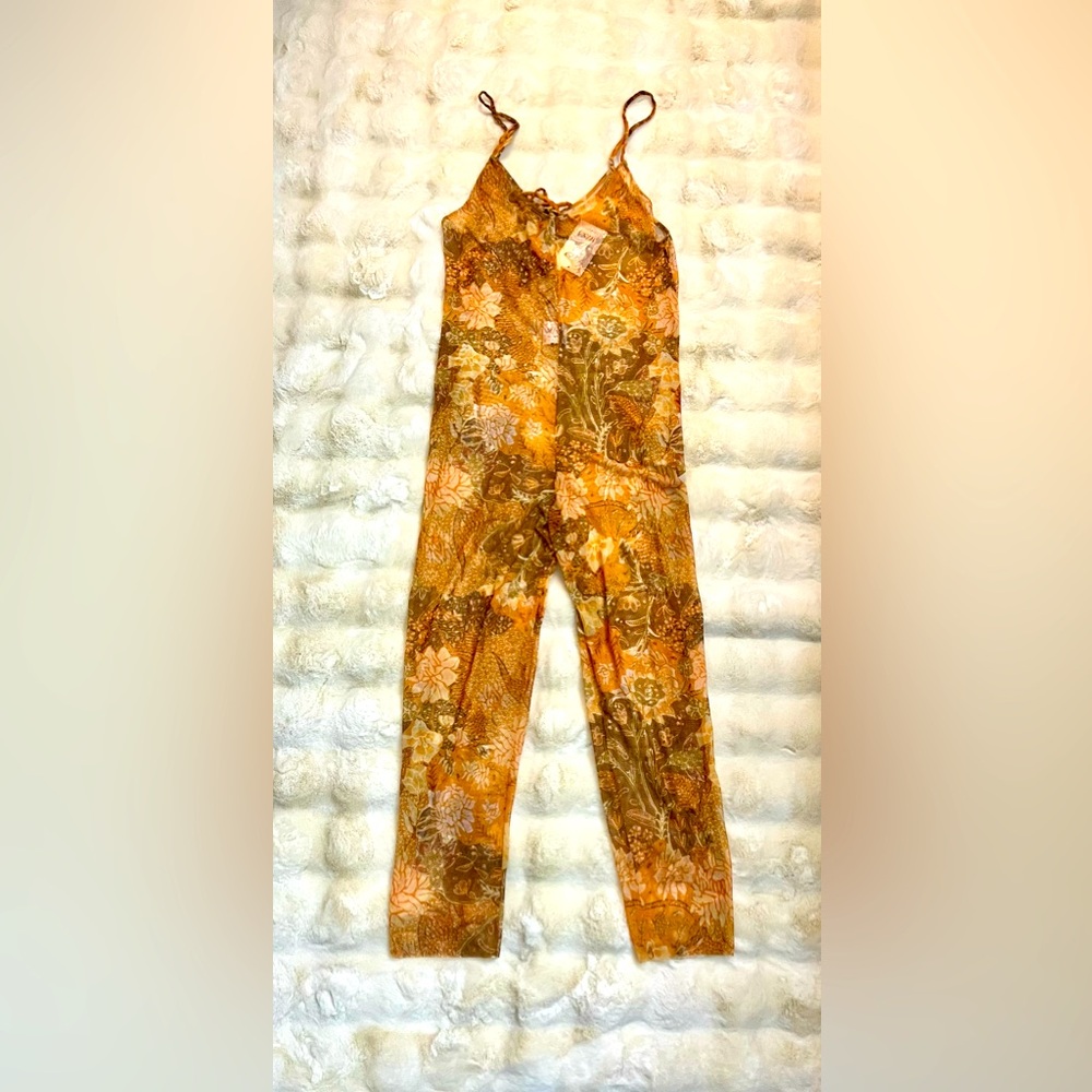 Misa Los Angeles Alek Jumpsuit Golden Batik